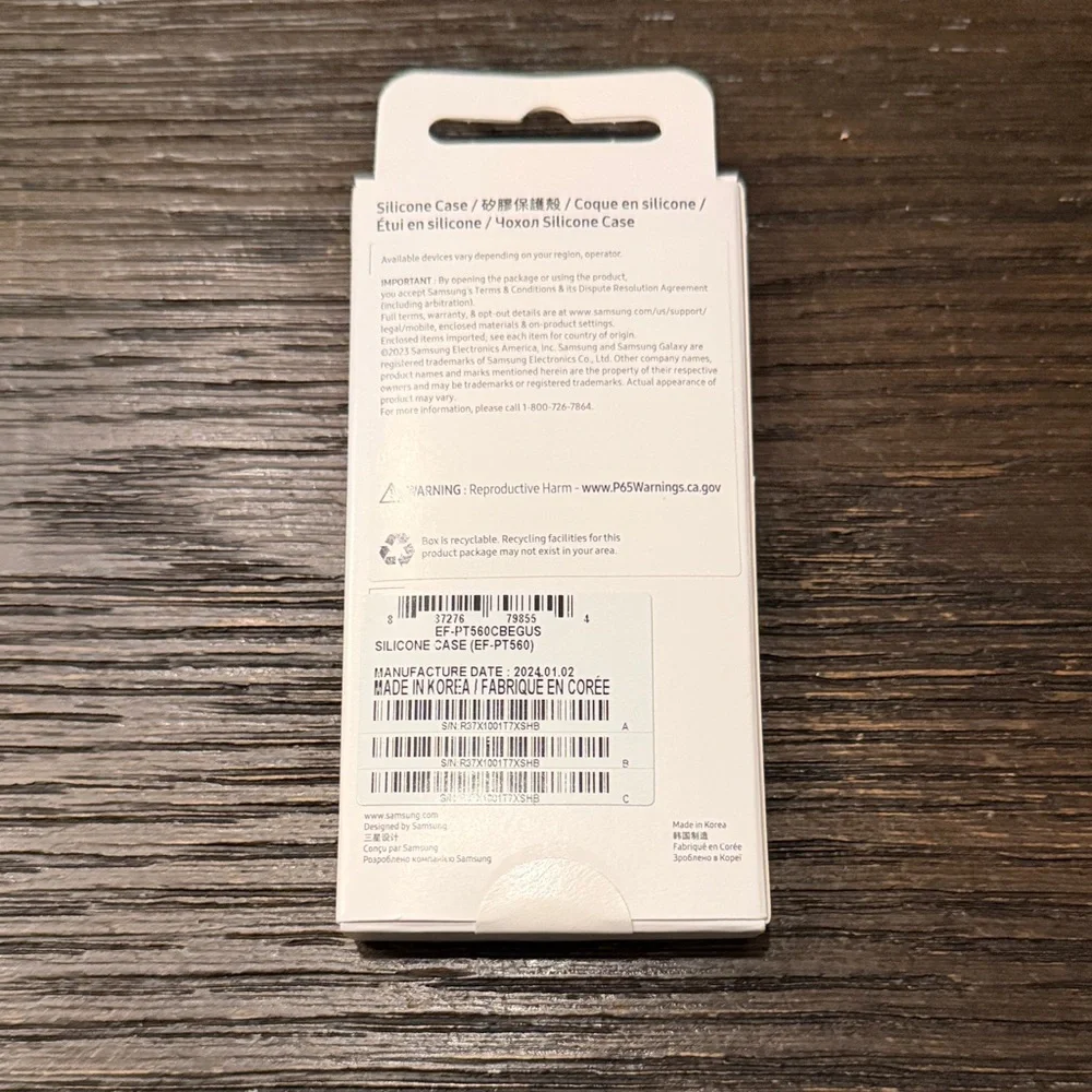 Samsung Galaxy SmartTag2 Silicone Cover - Black